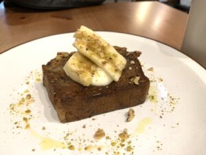 バナナケーキ カフェ